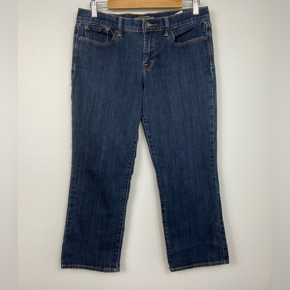 Lucky Brand Sweet n Crop Blue Denim Capri Length‎ Jeans